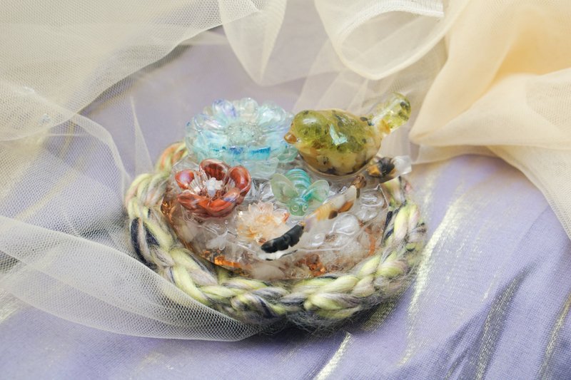 花鸟戏—奥根疗愈角落 - 摆饰 - 树脂 多色