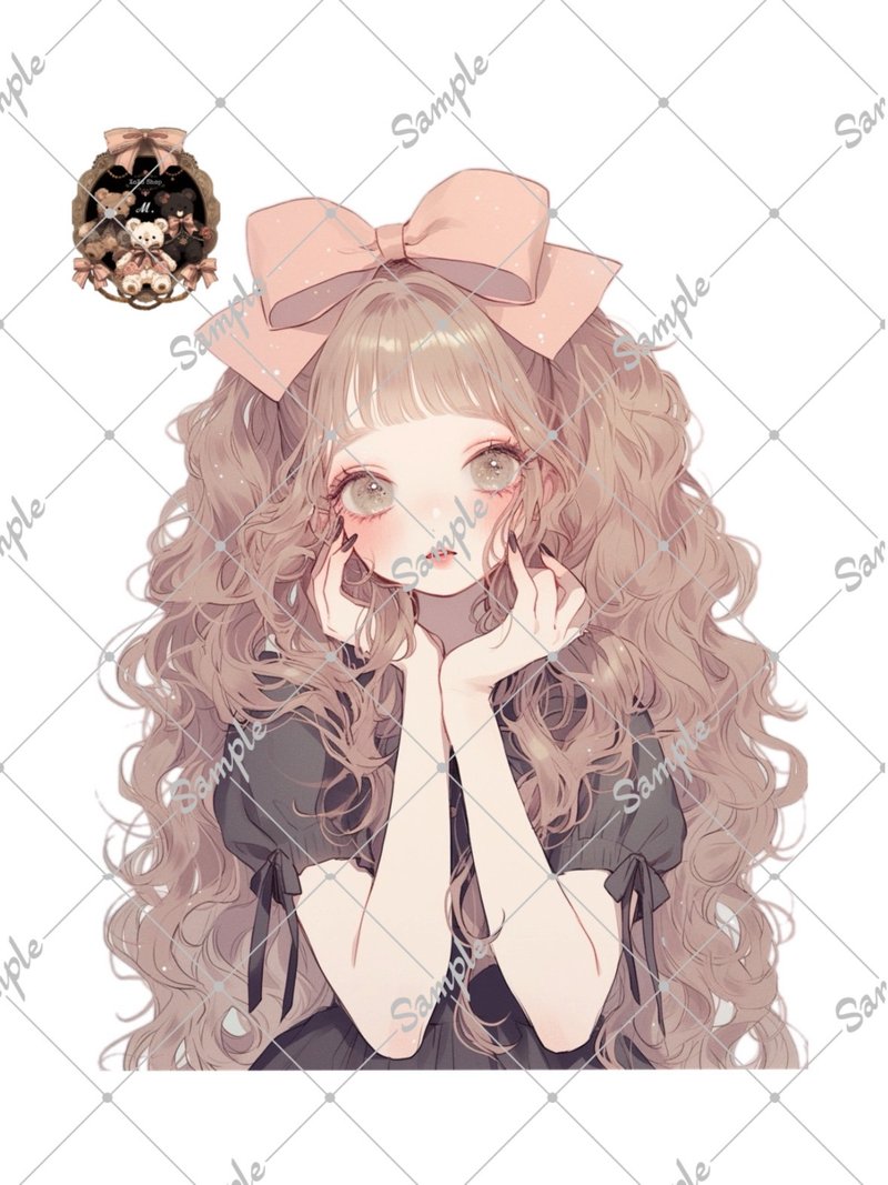 原创人物贴纸 - 贴纸 - 纸 