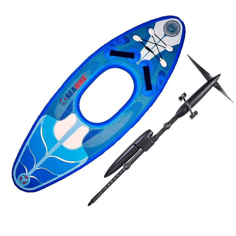 SEABIKE 水中自行车及充气浮板【浮潜装备套组 优惠价】水上活动 - 运动/健身用品 - 其他金属 银色