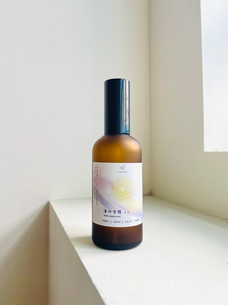 【净化守护喷雾】空间净化•安定心神•避邪除秽•改善气场 - 香薰/精油/线香 - 玻璃 咖啡色