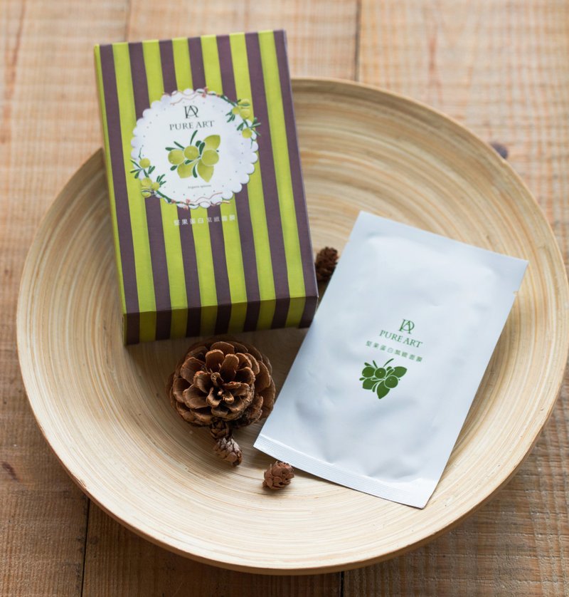 【植萃保养】坚果蛋白紧致面膜 十片装 - 面膜/冻膜 - 其他材质 咖啡色