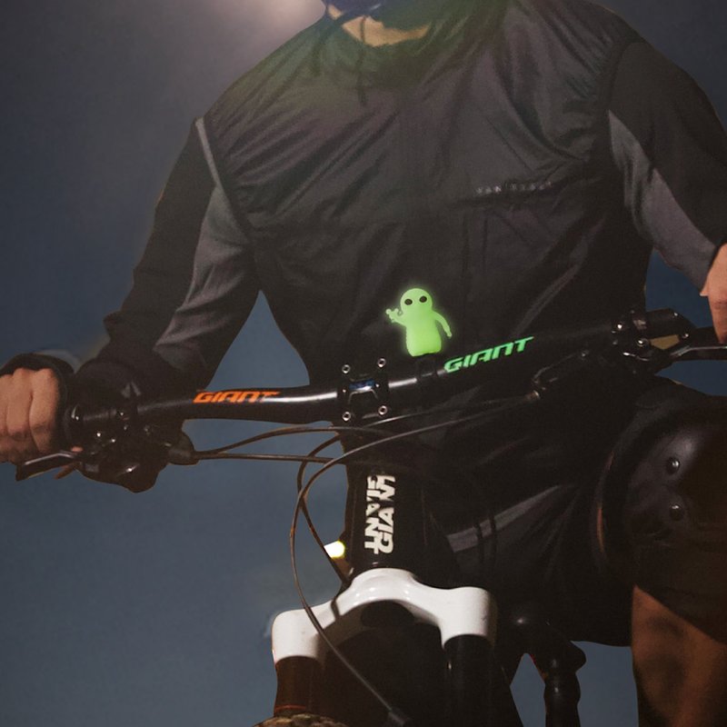 Bone 蹦克 / 角色破风手 随行守护 单车装饰摆件 Garmin底座摆件 - 其他 - 硅胶 