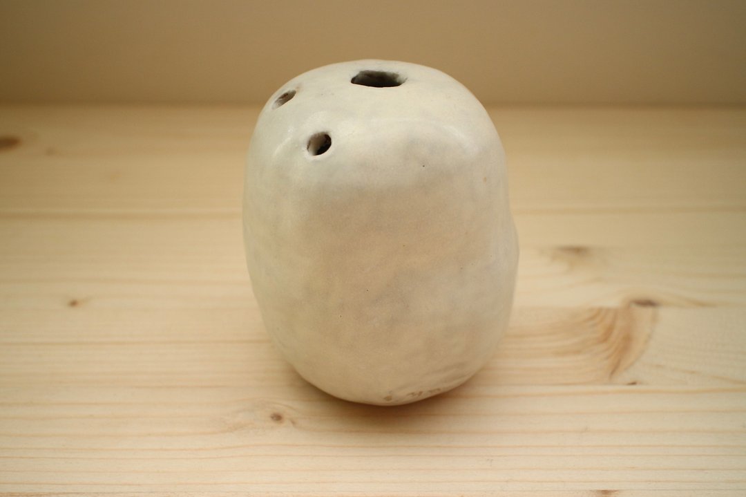 土豆型小花器 / 三孔 - 花瓶/陶器 - 陶 