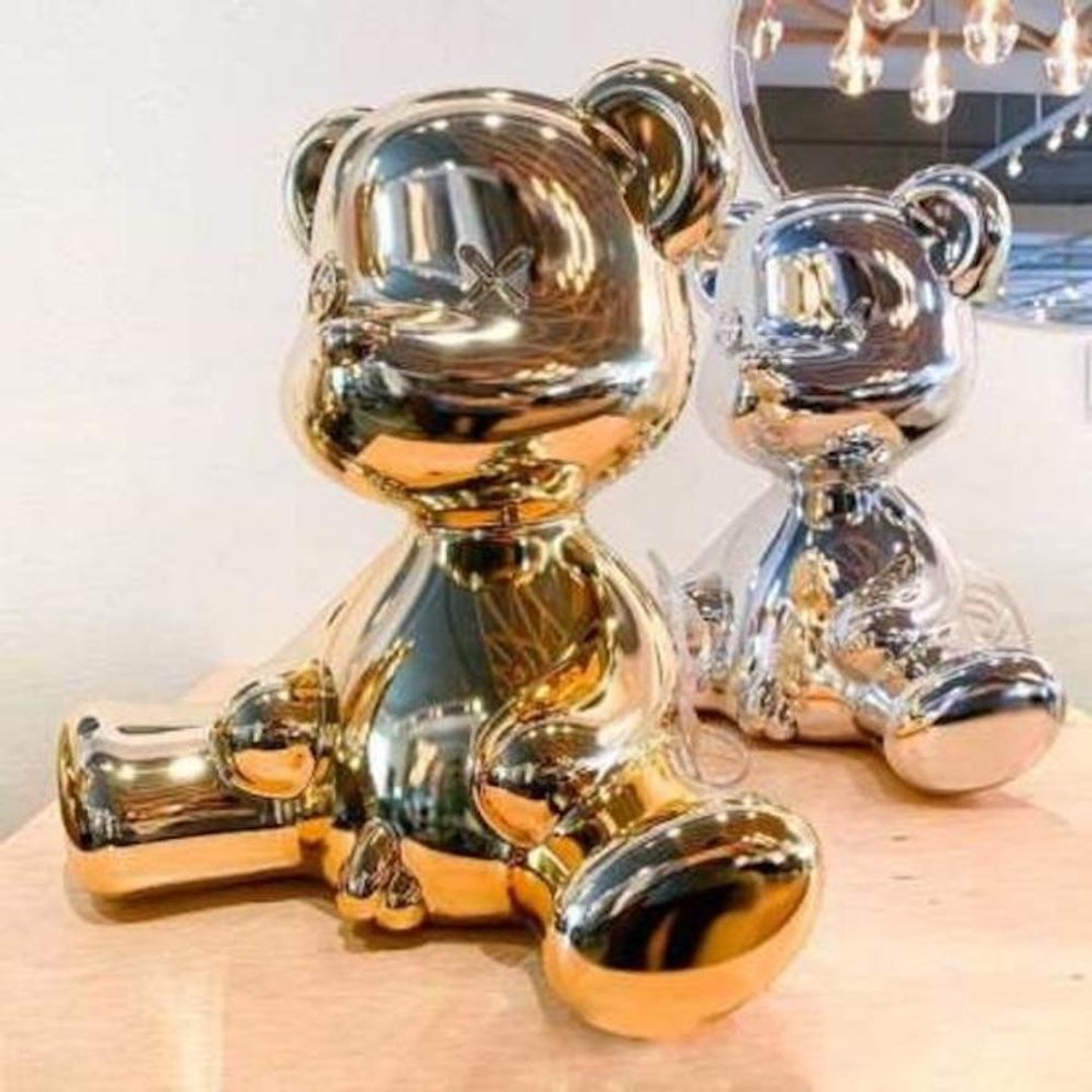【品味时尚】QEEBOO 泰迪男孩造型灯 - 特别款金属色 (共2色) - 灯具/灯饰 - 其他材质 