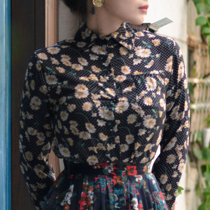 雏 |  古着长袖衬衫 - 女装衬衫 - 其他材质 