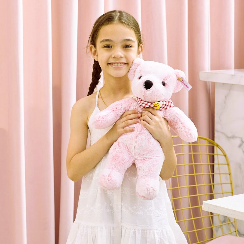 Candy Bear 阳光野餐熊 粉色 45cm - 玩偶/公仔 - 聚酯纤维 粉红色