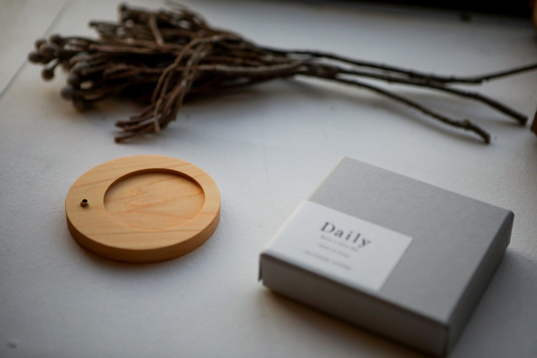 【Daily】线香座 - Daily Incense Stand (木质 / 油饰面) - 香薰/精油/线香 - 木头 咖啡色