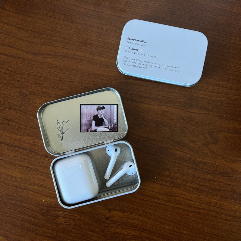 Bracket 画展 收纳小铁盒 - 收纳用品 - 其他金属 白色