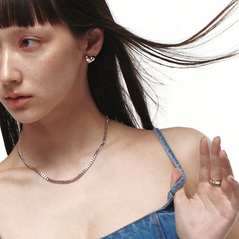 链节项链 - 项链 - 其他金属 银色