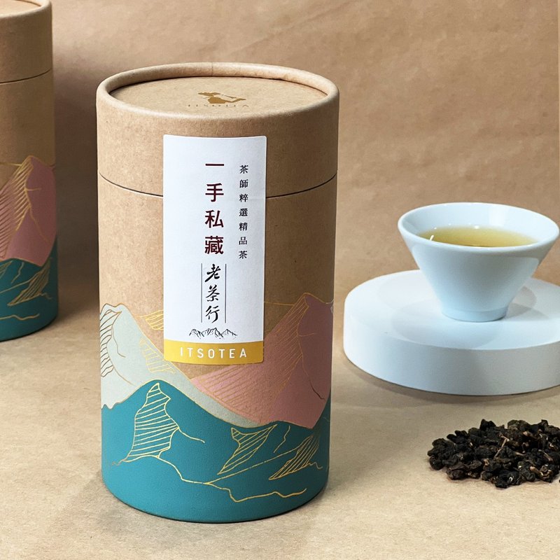 梨山高冷茶 - 茶叶 150 公克 x1 罐 (送两个茶叶滤嘴) 高山茶 送礼 - 茶 - 纸 
