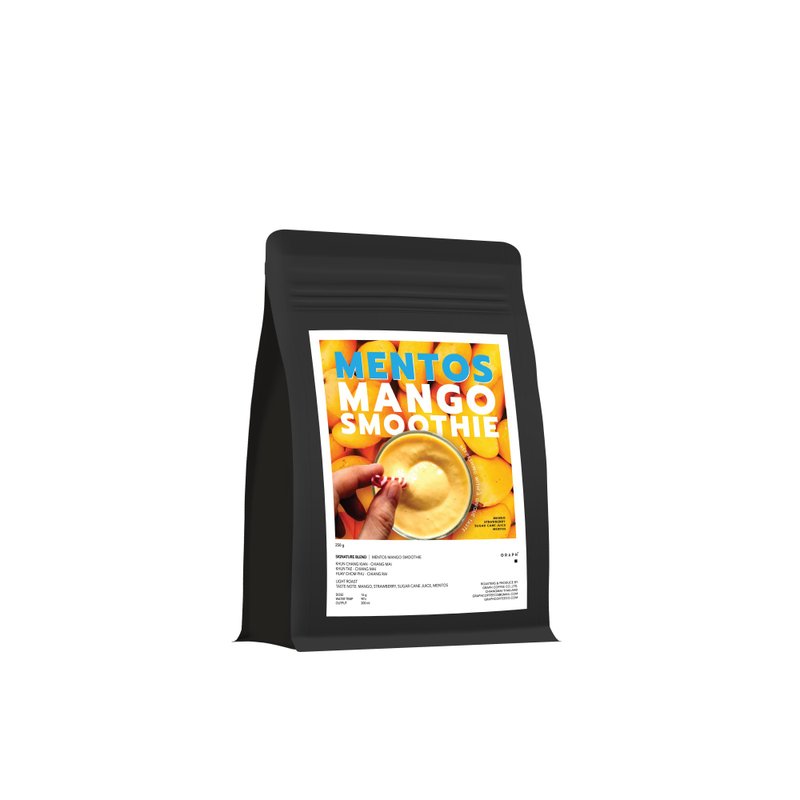 图表 |招牌混合咖啡豆 - 果味精选套装 - 曼妥思芒果冰沙 1000 克 - 咖啡 - 其他材质 黑色