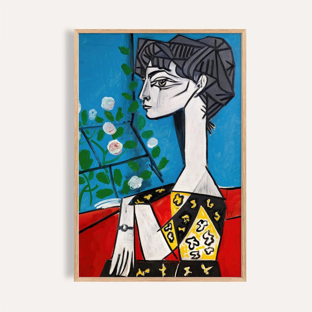 窗边女子 Woman by the Window / 毕卡索风格 艺术挂画 画芯 海报 - 海报/装饰画/版画 - 纸 