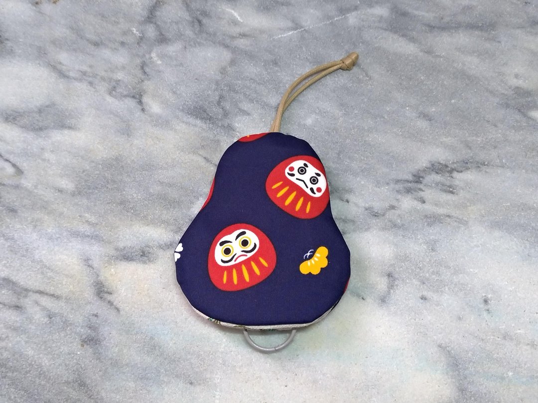 福神 梨型防水钥匙包【K220408】 - 钥匙链/钥匙包 - 棉 多色