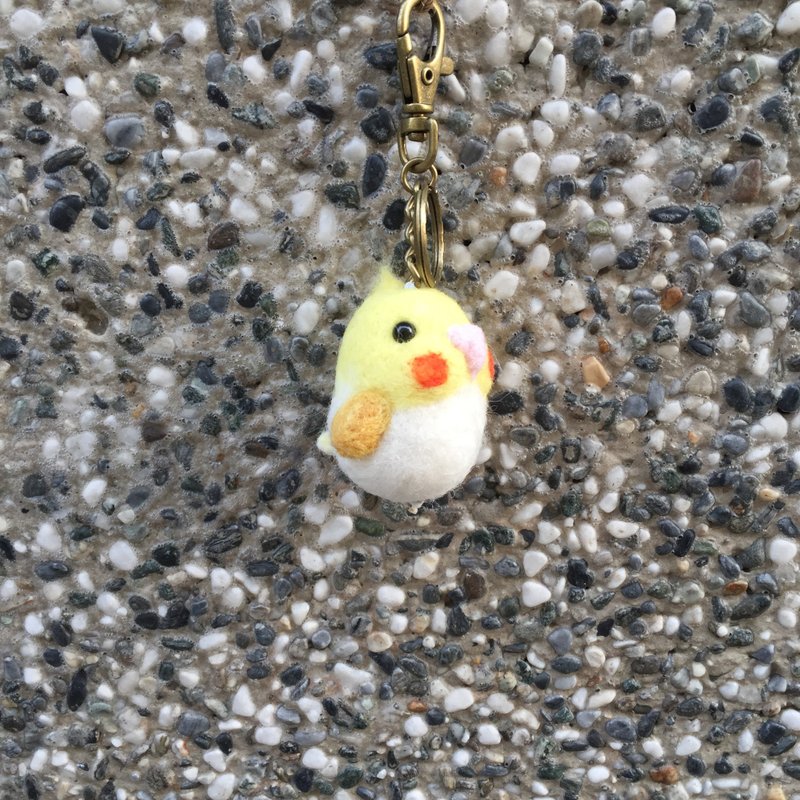 黄化 玄凤鹦鹉 鸟控 羊乐多羊毛毡乐园 - 订制抱枕/饰品 - 羊毛 