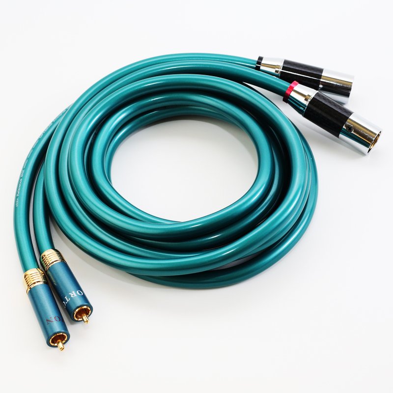 发烧音频线 RCA转XLR【川木】全新现货【W222】公母卡农头转莲花 - 数码小物 - 其他材质 