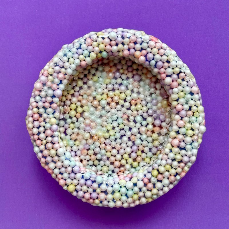 水滴桌脚饰品盘 - 摆饰 - 粘土 紫色