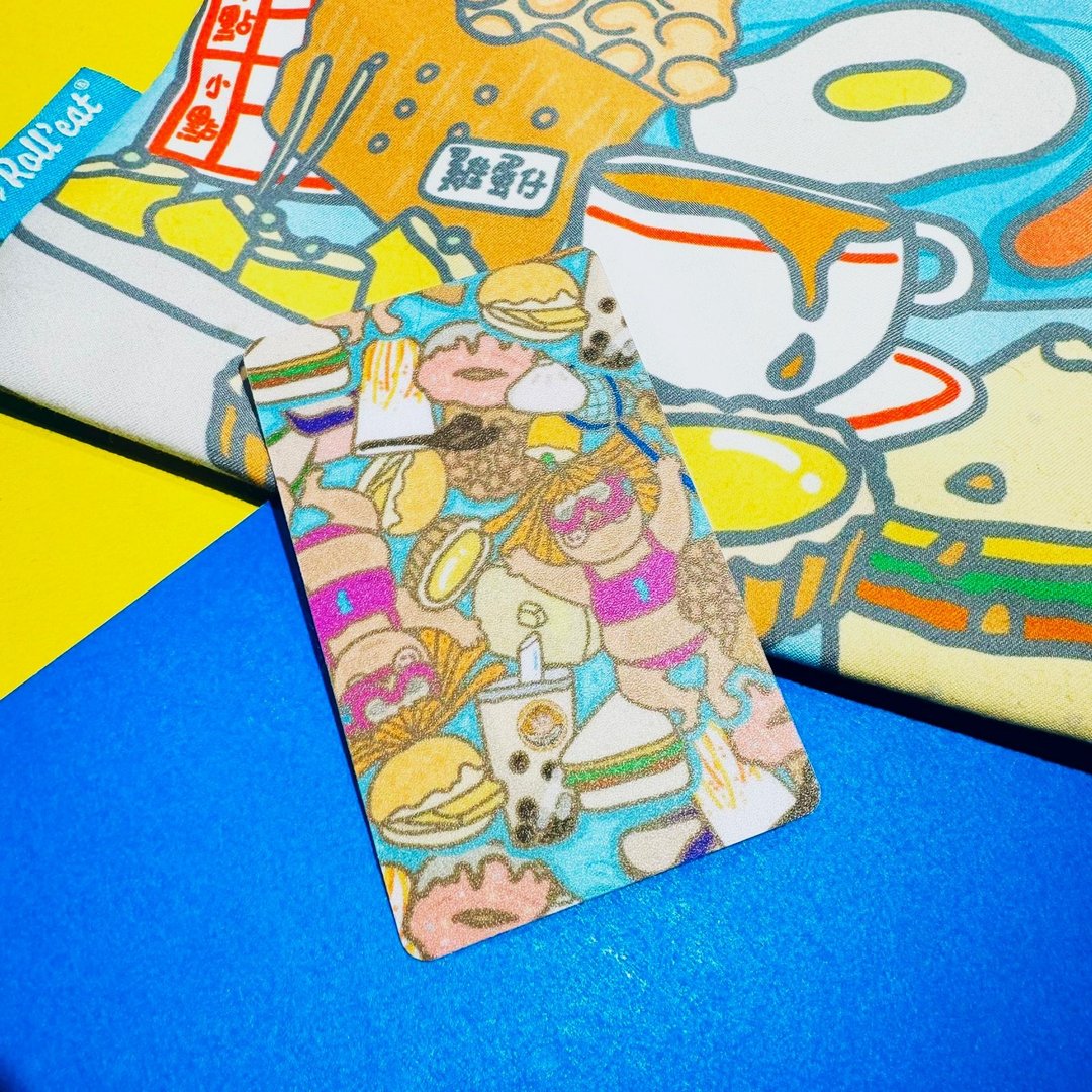 卡贴 - 香港小食 - 贴纸 - 其他材质 