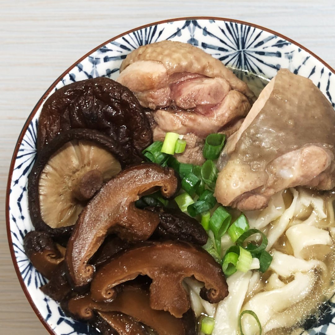 【温国智主厨】常温香菇鸡面 580gx4包 - 面/面线/米粉 - 新鲜食材 