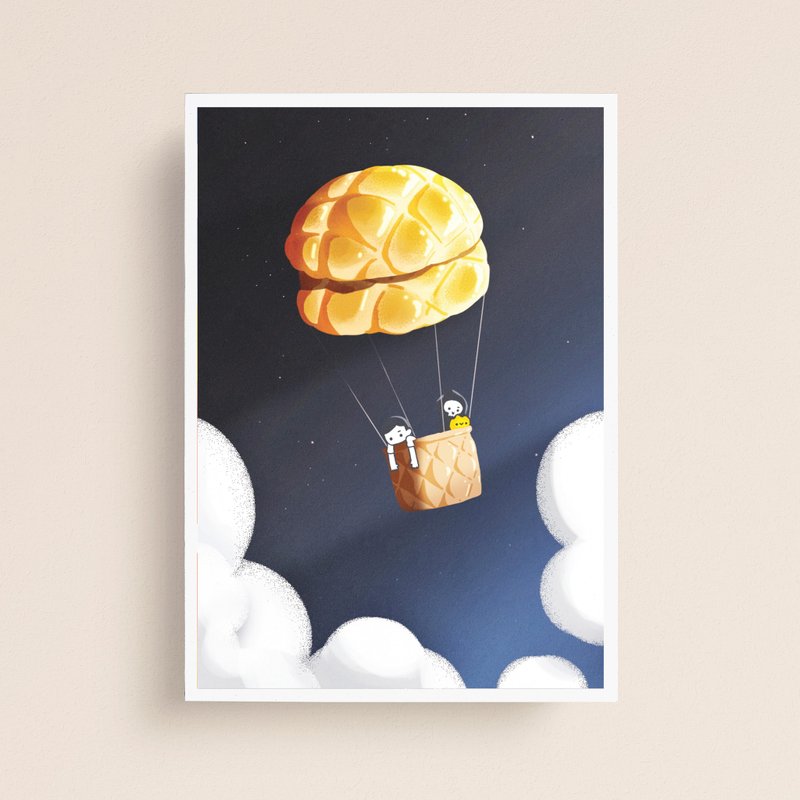 菠萝包 | 手机壁纸明信片 - 卡片/明信片 - 纸 