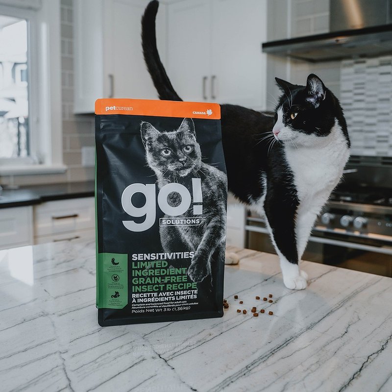 【猫主食】go! 黑水虻无谷成猫 低致敏系列 无谷 猫饲料 - 猫罐头/鲜食 - 新鲜食材 