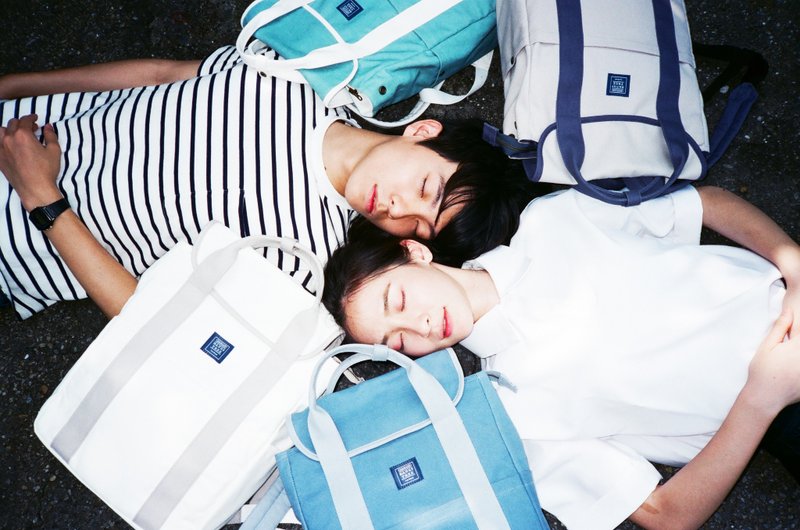 帆布后背包 - 选择障碍只好买2个 - 后背包/双肩包 - 棉．麻 多色