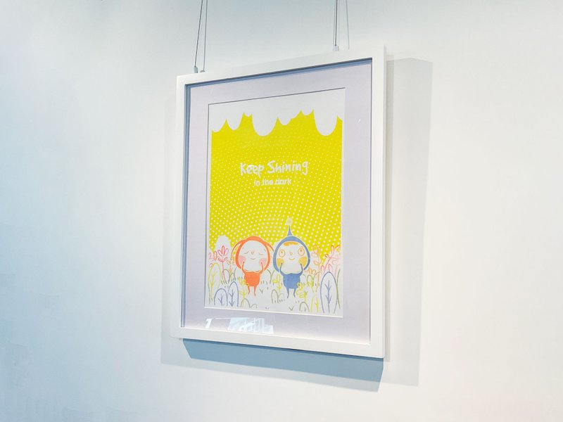 Risograph Print 孔版印刷画作 - 海报/装饰画/版画 - 纸 多色