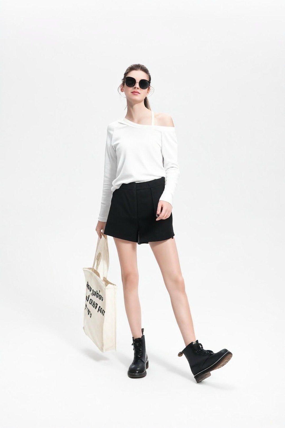 Selena Off Shoulder Sweater - 女装运动衣 - 其他材质 