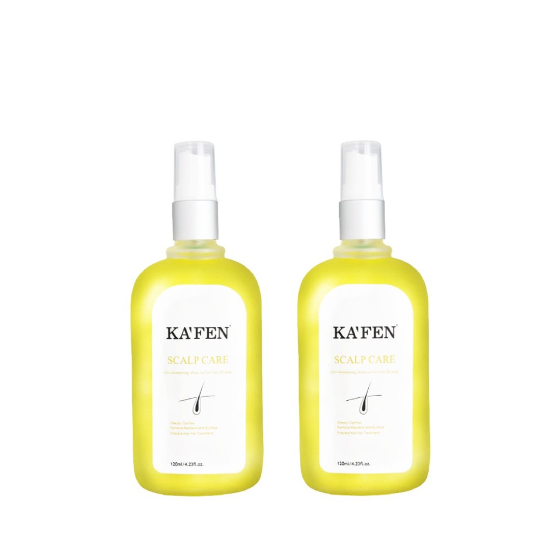 KAFEN卡氛 2入组 强健发根滋养液120ml - 润发用品 - 其他材质 黄色
