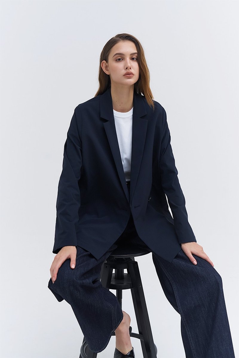 女装轻便凉感抗皱西装外套 - 女装西装外套/风衣 - 聚酯纤维 多色