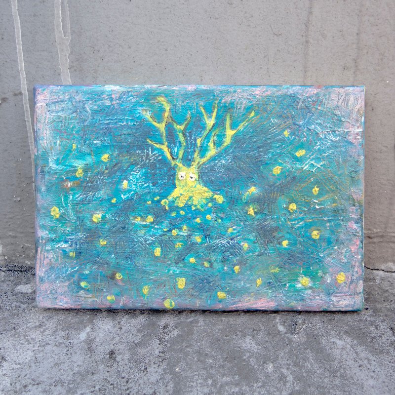 唯一原画_消失殆尽 - 海报/装饰画/版画 - 其他材质 蓝色