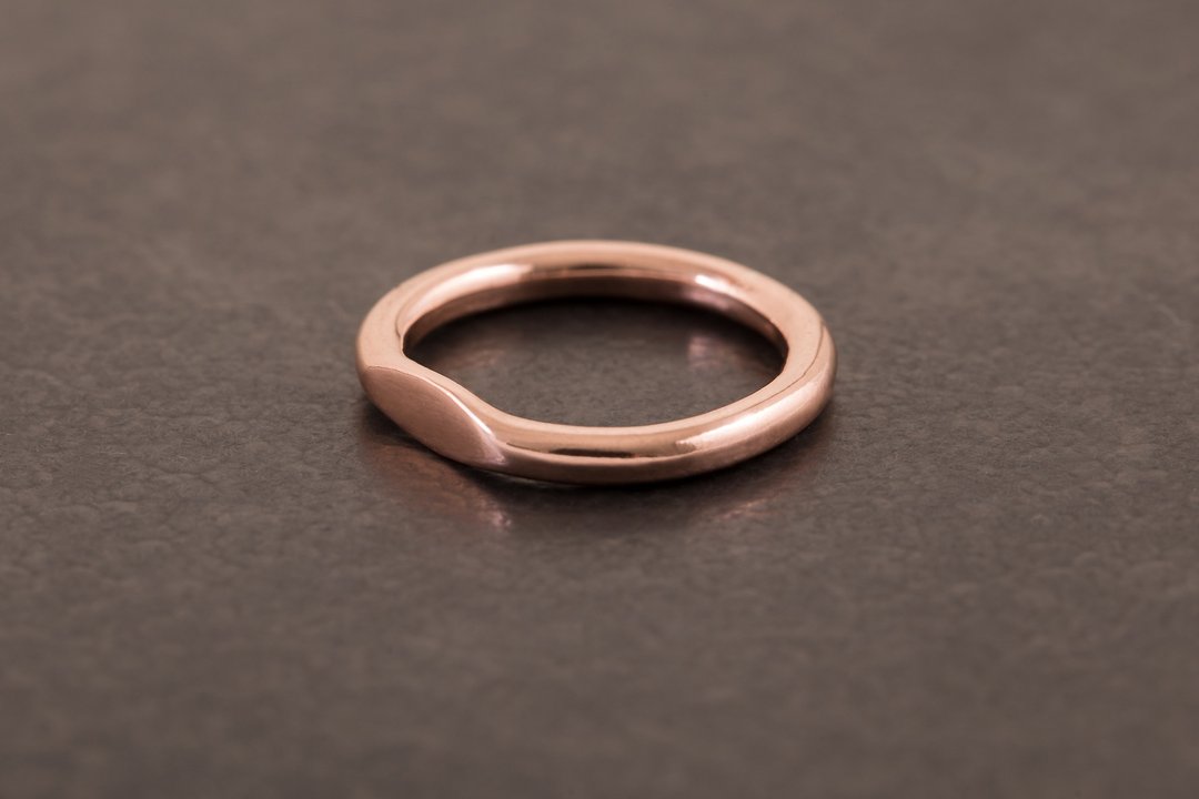 单目眼 红铜戒指 An Eye Ring - 戒指 - 铜/黄铜 红色
