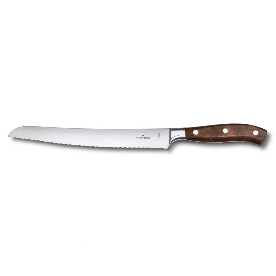 VICTORINOX 瑞士维氏 Grand Maitre 锻造面包刀 枫木 7.7430.23G - 厨房用具 - 其他材质 咖啡色