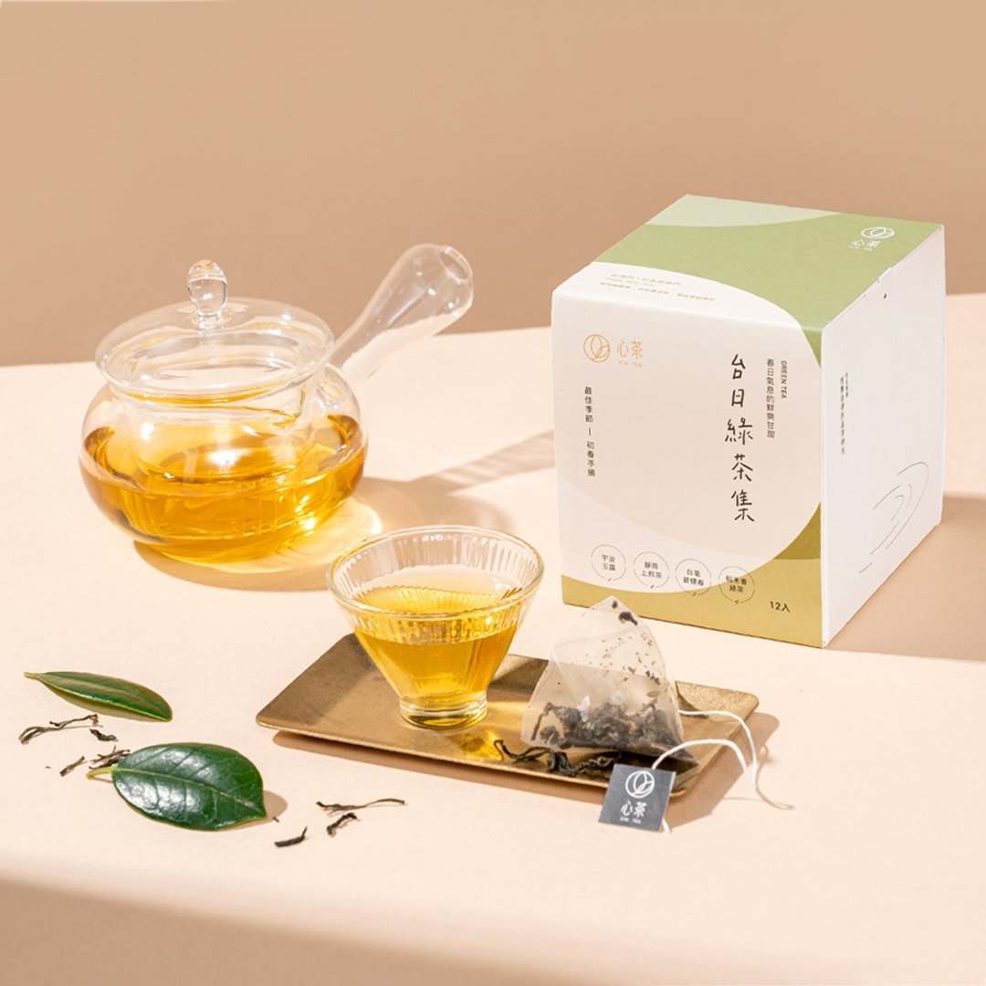 台日绿茶集 | 综合茶包组, 春日气息的鲜爽甘甜 4茶款 - 茶 - 新鲜食材 