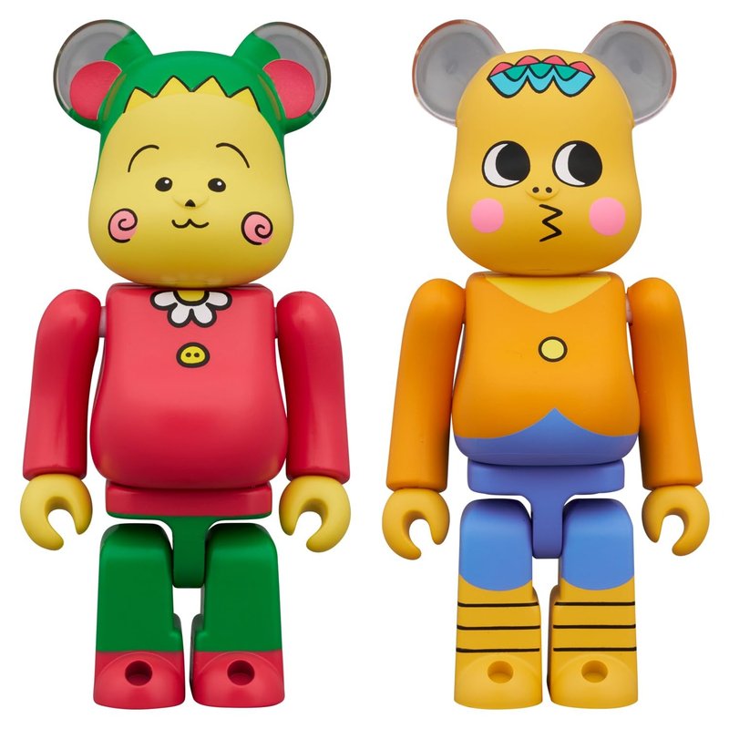 可吉可吉与次郎　BE@RBRICK - 摆饰 - 塑料 多色