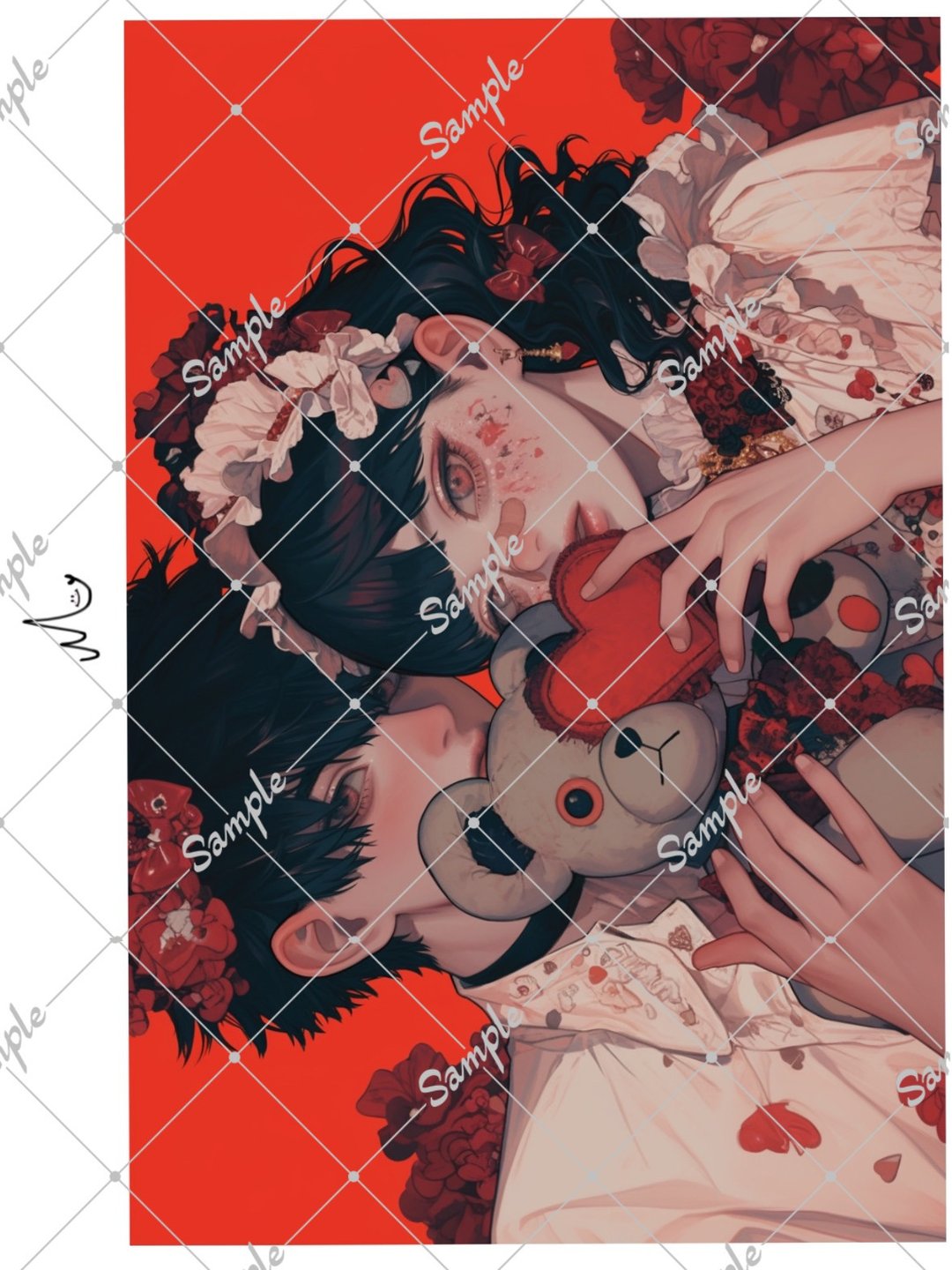 原创人物贴纸 - 贴纸 - 纸 
