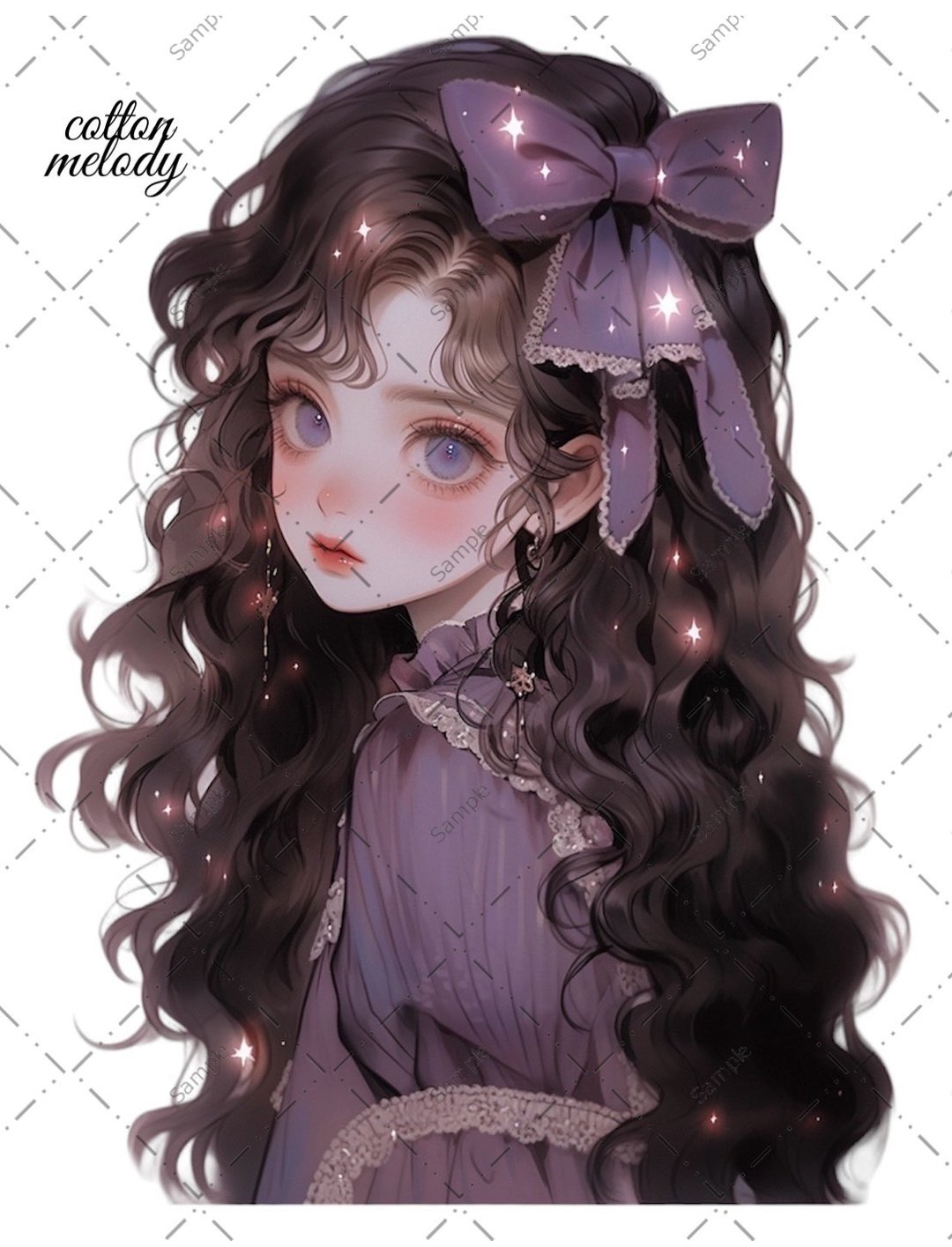 原创贴纸 no.165 人物贴纸 原创贴纸 人物贴纸 女孩贴纸 原创人物贴纸 - 贴纸 - 纸 