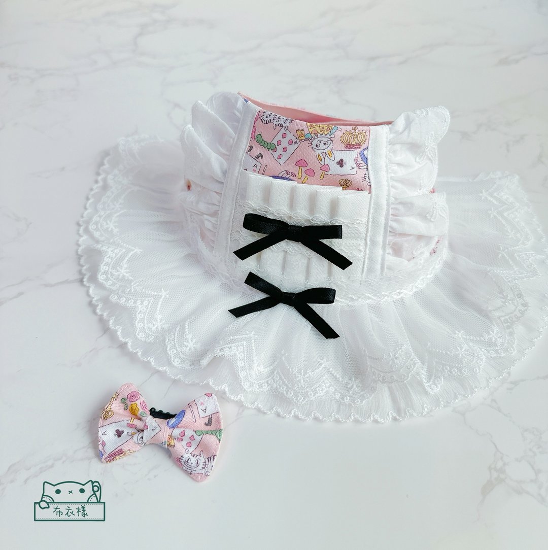 *布衣样*女仆公主风宠物领巾宠物衣服 - 衣/帽 - 棉 