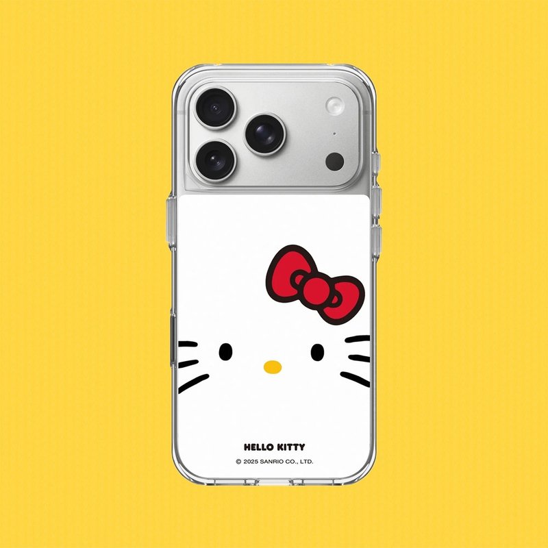Clear 透明磁吸手机壳∣Hello Kitty/大脸Hello Kitty for iPhone - 手机壳/手机套 - 塑料 透明