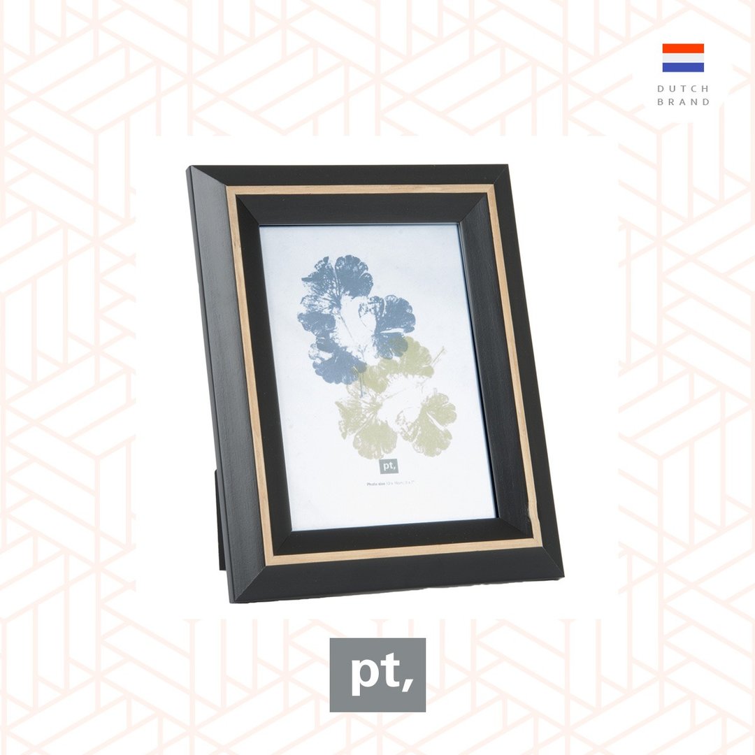 pt, Photo frame New Antique pinewood black Large - 画框/相框 - 木头 黑色