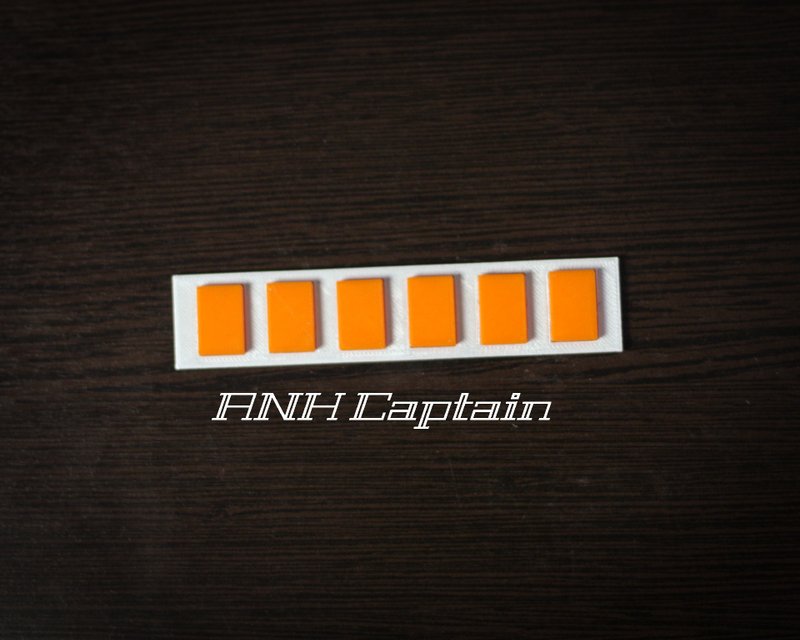 Rank badge Line Officers Operations\Research | Star Wars Imperial Officer Corps - 摆饰 - 塑料 银色