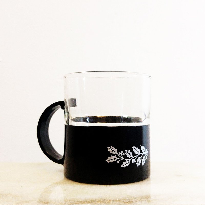 早期日式水杯 - 茶具/茶杯 - 玻璃 黑色