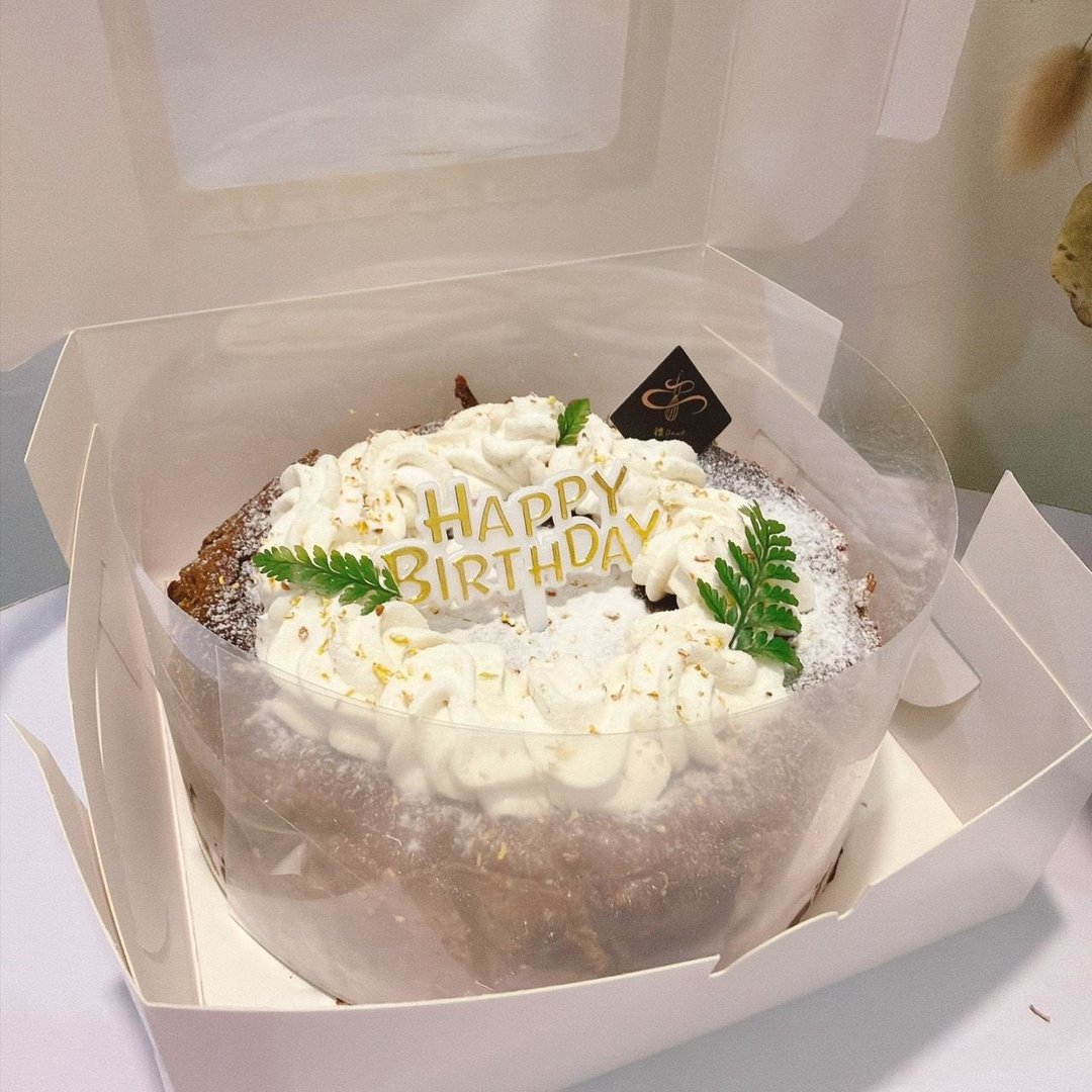 桂花红茶巴斯克奶酪 重奶酪 无面粉配方 铄甜点 生日蛋糕 宅配 - 蛋糕/甜点 - 其他材质 