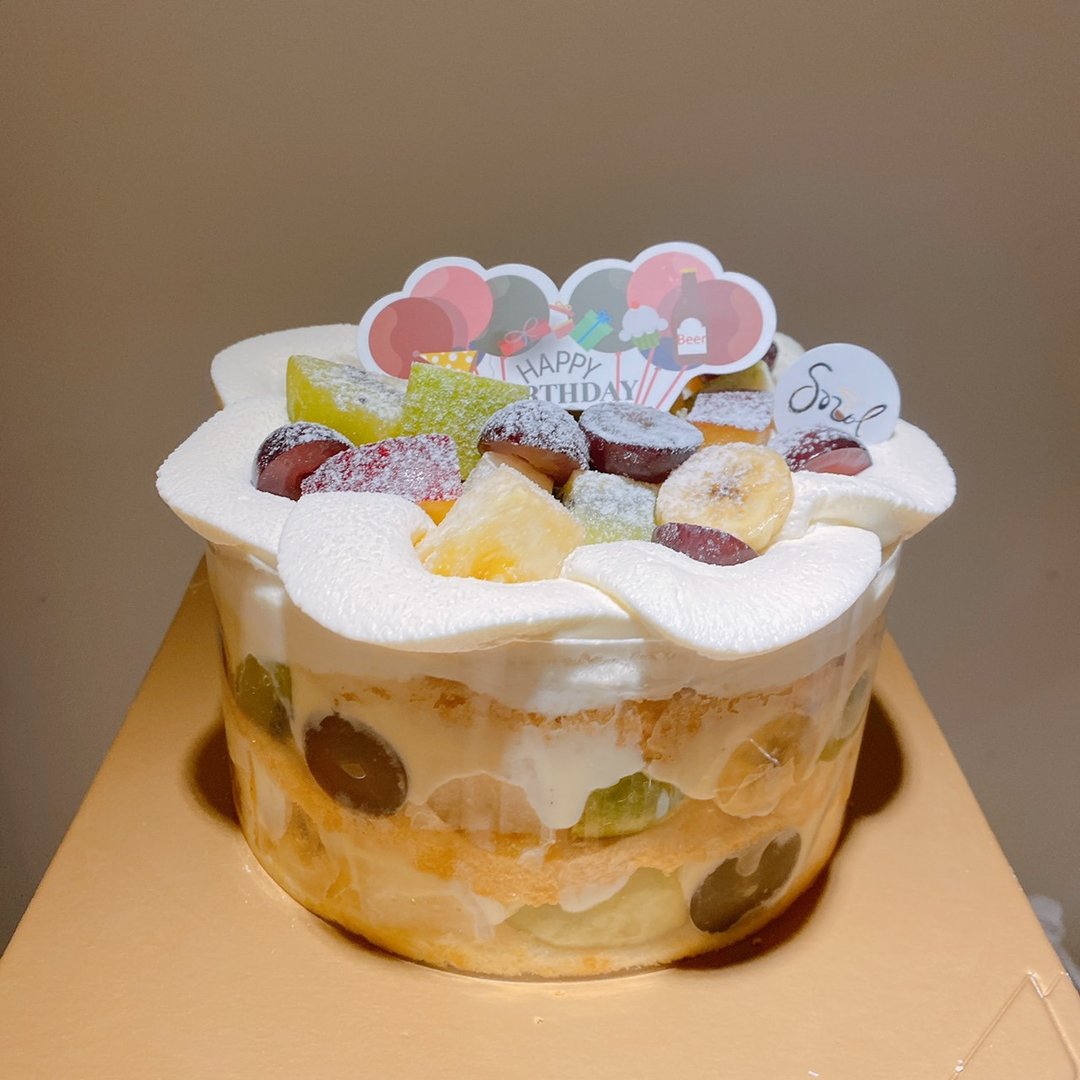 12/9台北门市取 综合水果裸蛋糕 定制化蛋糕 生日蛋糕 - 蛋糕/甜点 - 纸 