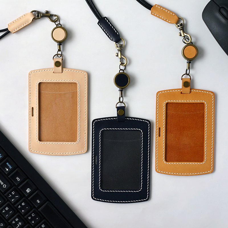 证件套 伸缩 直横两用 -3 / 识别证套 / 票卡套 - 证件套/卡套 - 真皮 