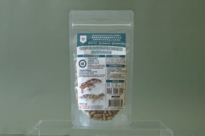 【天然食谱】守宫&虫食爬虫营养均衡配方湿式熟成饲料 60g - 其他 - 其他材质 白色