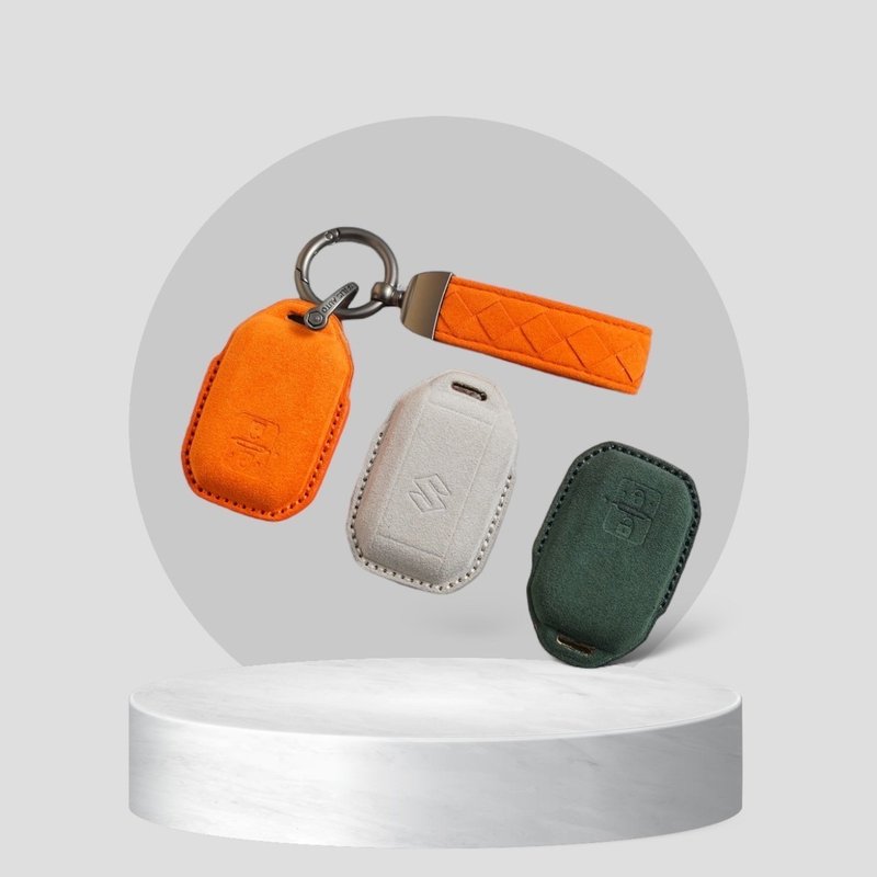 【现货版】铃木 Suzuki Swift Sx4 Jimny Ignis Vitara 车钥匙包 - 钥匙链/钥匙包 - 真皮 