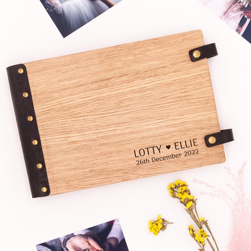 订制木质相册（留言本）|周年纪念gifrs婚礼| - 相簿/相册 - 木头 