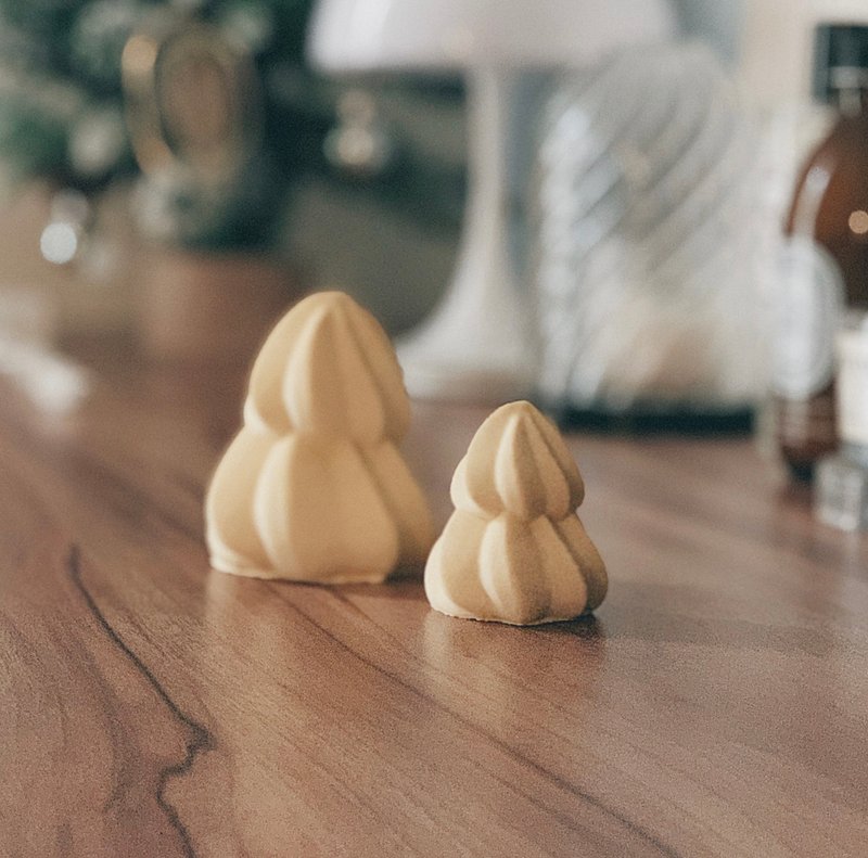 La Don - 螺旋奶油小树 -小款 手作石膏 扩香石 居家摆饰 - 摆饰 - 其他材质 多色