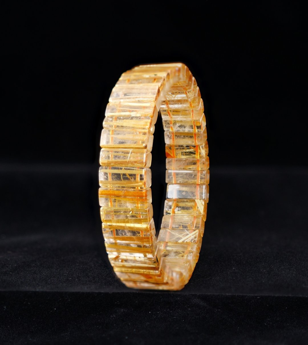 宝丽金珠宝-天然钛晶手排 - 手链/手环 - 水晶 