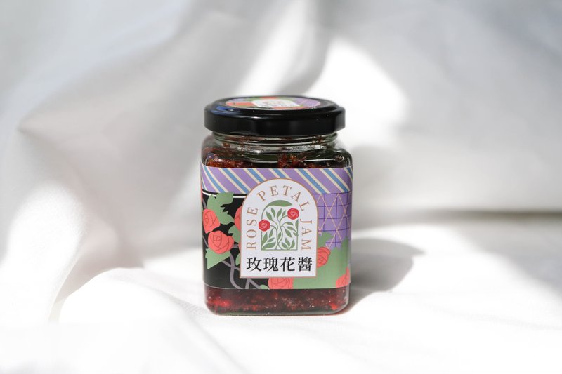 瑰秘食光台湾玫瑰花瓣酱/玫瑰花酿 X 大罐 - 果酱/抹酱 - 新鲜食材 紫色